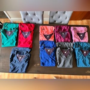 Koi Basics Scrub Sets-Tops (M), Bottoms (S/T)